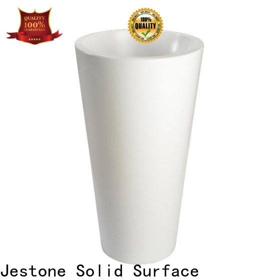 Jestone solid surface sink factory for office