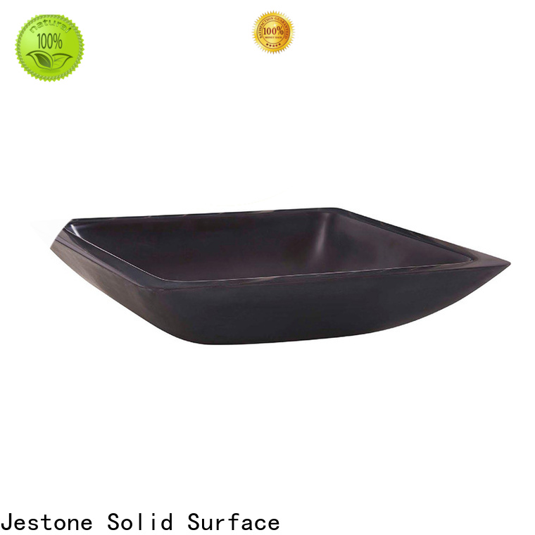 Jestone solid surface sink suppliers for restaurant