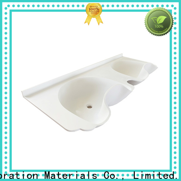 custom solid surface basin suppliers for hotel