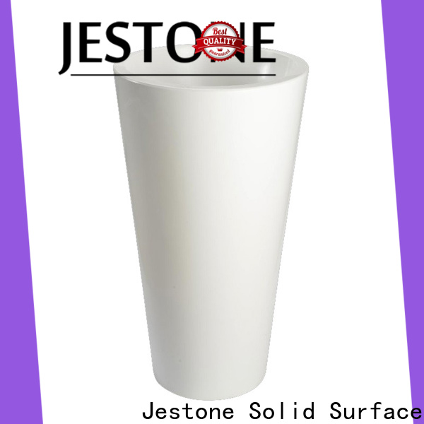 Jestone solid surface basin factory for restaurant