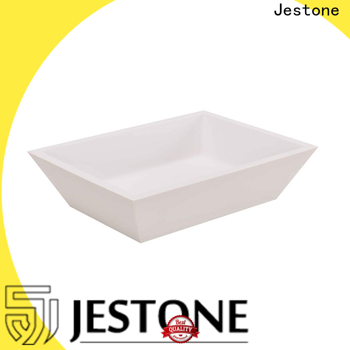 Jestone solid surface sink manufacturers for hotel