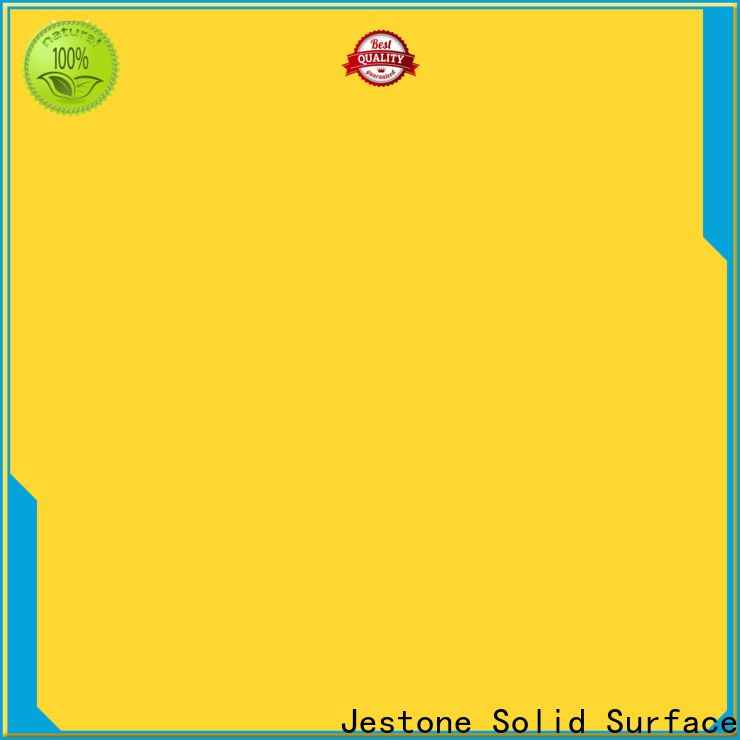 Jestone solid surface sheet slabs company for restaurant