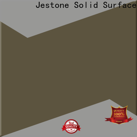 Jestone solid surface sheet slabs factory for hotel