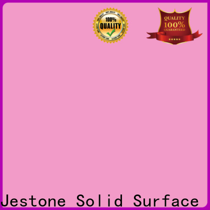 Jestone custom acrylic solid surface sheets supply for restaurant