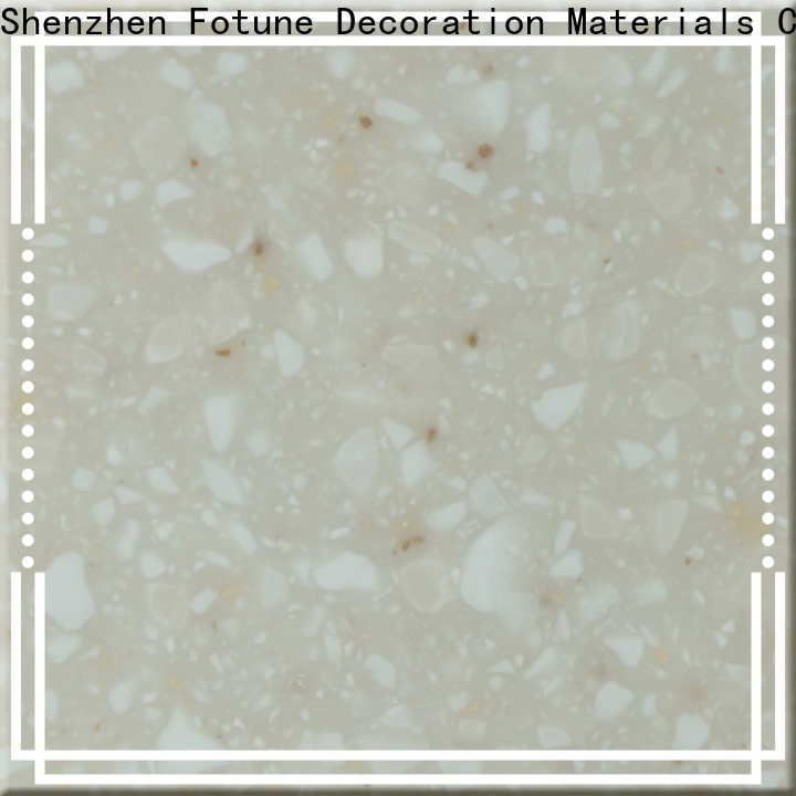 Jestone best acrylic solid surface sheets with variety colors for hotel
