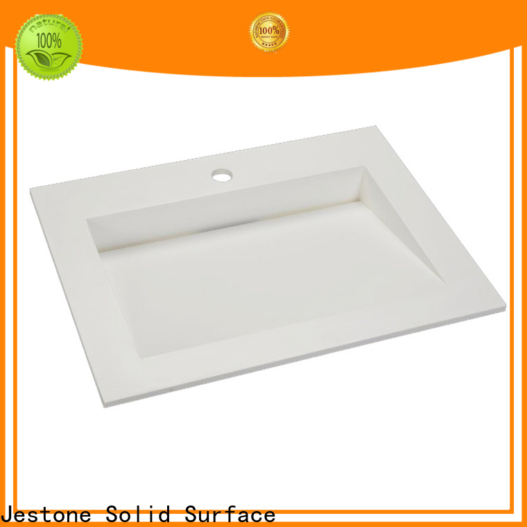 Jestone solid surface basin company for home decoration