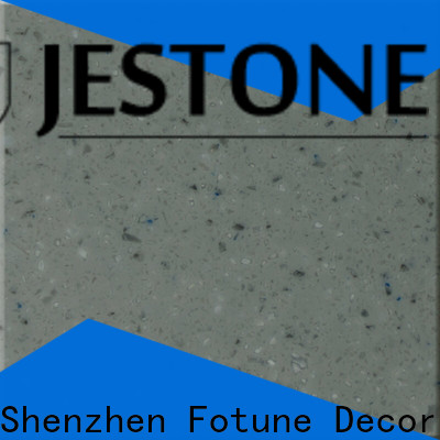 Jestone custom wholesale solid surface sheets with variety colors for restaurant
