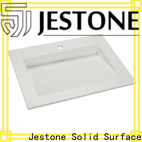Jestone top solid surface basin company for office