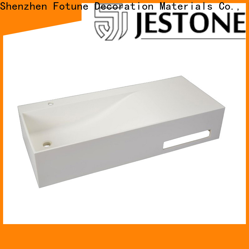 Jestone jph023 solid surface sink factory for hotel