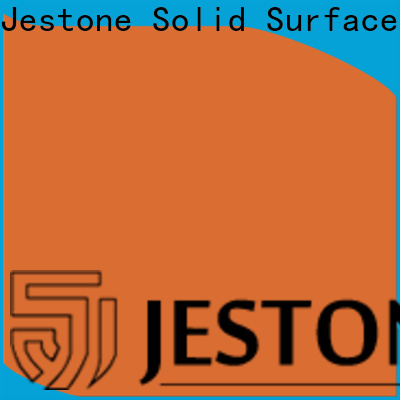 Jestone orange solid surface acrylics company for hotel