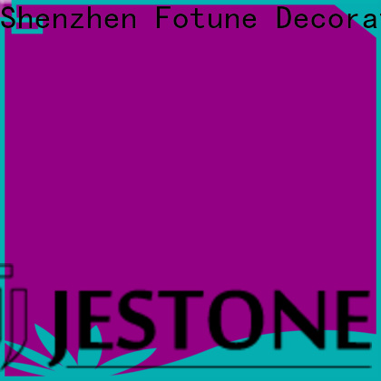 Jestone red solid surface acrylics with variety colors for restaurant