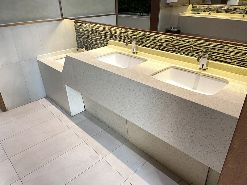Artificial Quartz public basin
