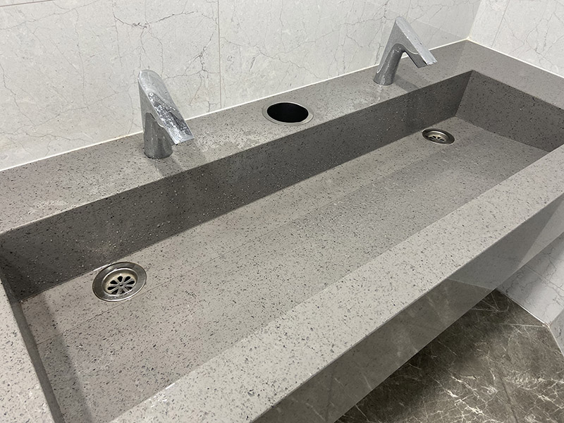 Artificial Quartz public basin