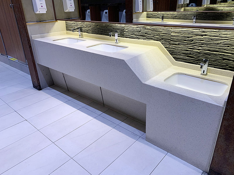 Artificial Quartz public basin