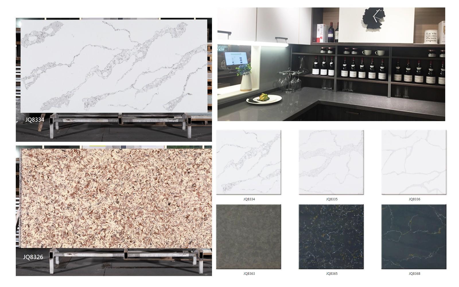 Jestone custom artificial quartz supply for restaurant-2
